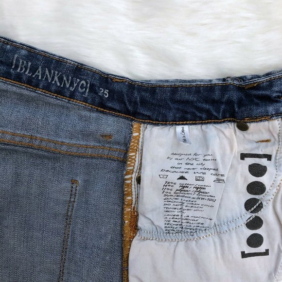 Blank NYC Polka Dots Denim Shorts - Picture 5 of 8